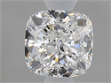 Natural Diamond 0.76 Carats, Cushion with  Cut, E Color, VVS2 Clarity and Certified by GIA