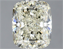 Natural Diamond 1.71 Carats, Cushion with  Cut, M Color, VVS1 Clarity and Certified by GIA
