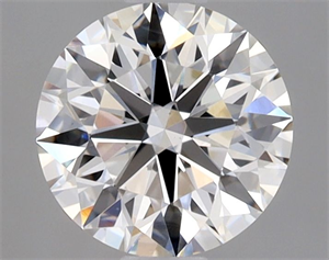 Picture of Natural Diamond 0.83 Carats, Round with Excellent Cut, F Color, VS1 Clarity and Certified by GIA