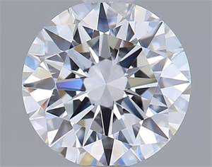 Picture of Lab Grown Diamond 1.07 Carats, Round with Excellent Cut, D Color, VVS1 Clarity and Certified by IGI