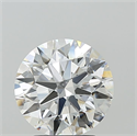 Lab Grown Diamond 3.02 Carats, Round with Ideal Cut, F Color, VVS2 Clarity and Certified by IGI