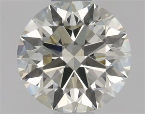 Picture of Natural Diamond 0.70 Carats, Round with Excellent Cut, L Color, SI1 Clarity and Certified by GIA