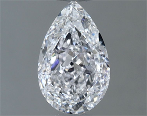 Picture of Natural Diamond 0.73 Carats, Pear with  Cut, E Color, VS1 Clarity and Certified by GIA