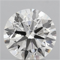 Lab Grown Diamond 2.43 Carats, Round with Ideal Cut, F Color, VS1 Clarity and Certified by IGI