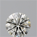 Natural Diamond 0.48 Carats, Round with Excellent Cut, M Color, IF Clarity and Certified by GIA