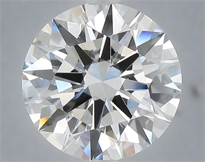 Picture of Lab Grown Diamond 5.02 Carats, Round with Excellent Cut, F Color, VVS1 Clarity and Certified by IGI