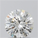 Natural Diamond 1.05 Carats, Round with Excellent Cut, G Color, VS1 Clarity and Certified by HRD