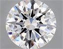 Diamante Natural 0.57 quilates, Redondo , Color D, claridad SI2 y certificado GIA