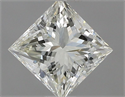 Diamante Natural 0.70 quilates, Princesa , Color J, claridad VVS1 y certificado IGI