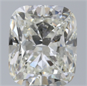 Natural Diamond 5.10 Carats, Cushion with  Cut, J Color, VVS2 Clarity and Certified by GIA