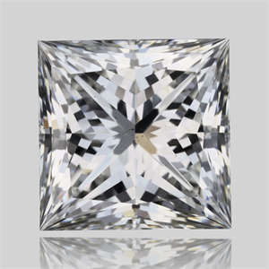 Foto Diamante Natural 1.20 quilates, Princesa , Color G, claridad SI1 y certificado GIA de