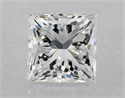 Natural Diamond 1.17 Carats, Princess with  Cut, E Color, SI1 Clarity and Certified by GIA