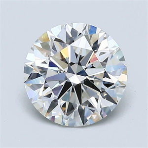Foto Diamante Natural 1.60 quilates, Redondo , Color H, claridad VS2 y certificado GIA de