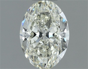 Picture of Natural Diamond 0.71 Carats, Oval with  Cut, I Color, VVS1 Clarity and Certified by IGI