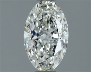 Picture of Natural Diamond 0.90 Carats, Oval with  Cut, H Color, IF Clarity and Certified by IGI