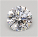 Lab Grown Diamond 1.13 Carats, Round with Ideal Cut, D Color, VVS2 Clarity and Certified by IGI