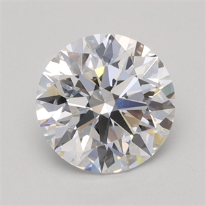 Picture of Lab Grown Diamond 1.13 Carats, Round with Ideal Cut, D Color, VVS2 Clarity and Certified by IGI