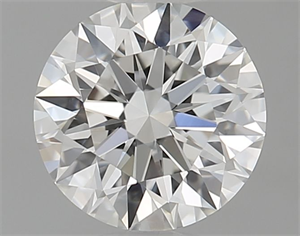 Picture of Natural Diamond 0.70 Carats, Round with Excellent Cut, F Color, VVS1 Clarity and Certified by GIA