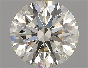Picture of Natural Diamond 0.75 Carats, Round with Excellent Cut, K Color, VS1 Clarity and Certified by GIA
