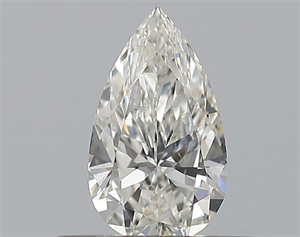 Foto Diamante Natural 0.35 quilates, De pera , Color H, claridad SI1 y certificado GIA de