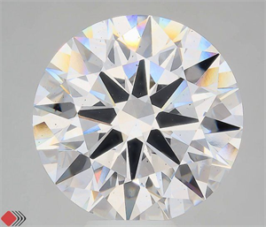 Picture of Lab Grown Diamond 10.08 Carats, Round with Ideal Cut, E Color, VS2 Clarity and Certified by IGI