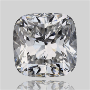 Foto Diamante Natural 0.70 quilates, Del cojín , Color E, claridad VVS2 y certificado GIA de