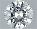 Diamante Natural 1.50 quilates, Redondo , Color G, claridad VVS2 y certificado GIA