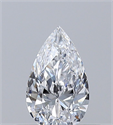 Diamante Natural 0.30 quilates, De pera , Color D, claridad VS1 y certificado GIA