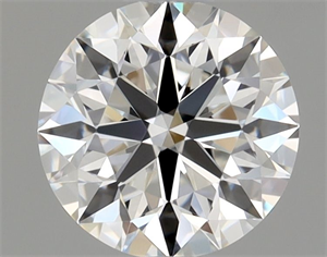 Picture of Natural Diamond 0.73 Carats, Round with Excellent Cut, F Color, IF Clarity and Certified by GIA