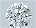 Natural Diamond 1.50 Carats, Round with Excellent Cut, G Color, VVS2 Clarity and Certified by GIA