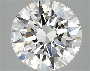 Picture of Lab Grown Diamond 2.48 Carats, Round with Excellent Cut, D Color, VS2 Clarity and Certified by IGI
