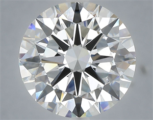 Picture of Lab Grown Diamond 6.01 Carats, Round with Excellent Cut, E Color, VVS2 Clarity and Certified by IGI