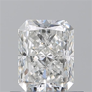 Picture of Natural Diamond 0.70 Carats, Radiant with  Cut, G Color, VS2 Clarity and Certified by GIA