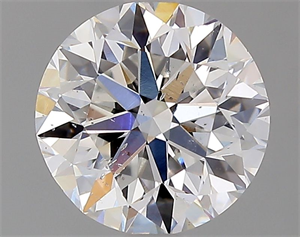 Foto Diamante Natural 1.50 quilates, Redondo , Color E, claridad SI2 y certificado GIA de