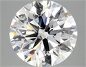 Del inventario de diamantes de laboratorio, 5.03 quilates, Redondo , Color E, claridad VVS2 y certificado IGI