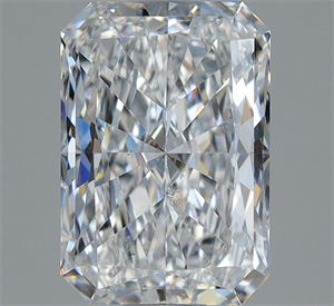 Foto Diamante Natural 1.01 quilates, Radiante , Color E, claridad SI2 y certificado GIA de