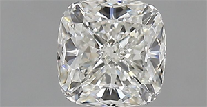 Picture of Natural Diamond 0.71 Carats, Cushion with  Cut, G Color, IF Clarity and Certified by IGI