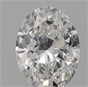 Natural Diamond 0.24 Carats, Oval with  Cut, E Color, SI1 Clarity and Certified by GIA