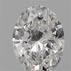 Picture of Natural Diamond 0.24 Carats, Oval with  Cut, E Color, SI1 Clarity and Certified by GIA