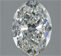 Natural Diamond 2.01 Carats, Oval with  Cut, G Color, VVS2 Clarity and Certified by GIA