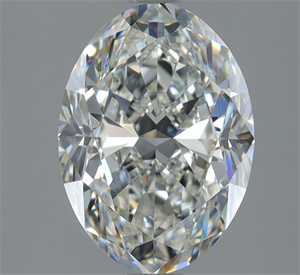 Picture of Natural Diamond 2.01 Carats, Oval with  Cut, G Color, VVS2 Clarity and Certified by GIA