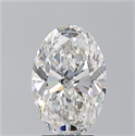 Diamante Natural 3.53 quilates, Ovalado , Color F, claridad VS2 y certificado GIA