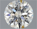 Natural Diamond 0.80 Carats, Round with Excellent Cut, I Color, VS1 Clarity and Certified by GIA