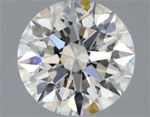 Picture of Natural Diamond 0.80 Carats, Round with Excellent Cut, I Color, VS1 Clarity and Certified by GIA