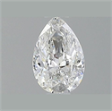 Diamante Natural 0.53 quilates, De pera , Color G, claridad VVS2 y certificado GIA