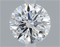 Diamante Natural 0.47 quilates, Redondo , Color E, claridad VVS2 y certificado GIA