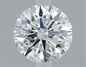 Foto Diamante Natural 0.47 quilates, Redondo , Color E, claridad VVS2 y certificado GIA de