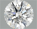 Lab Grown Diamond 1.04 Carats, Round with Excellent Cut, E Color, VS2 Clarity and Certified by IGI