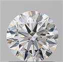 Diamante Natural 1.03 quilates, Redondo , Color F, claridad VVS1 y certificado GIA