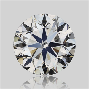 Picture of Natural Diamond 0.70 Carats, Round with Very Good Cut, D Color, VVS1 Clarity and Certified by GIA